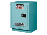 ChemCor® Under Fume Hood Corrosives/Acids Safety Cabinet, Cap. 15 gal, 1 shelf, 1 m/c left hand door - SolventWaste.com