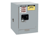 Sure-Grip® EX Countertop Flammable Safety Cabinet, Cap. 4 gallons, 1 shelf, 1 m/c door - SolventWaste.com