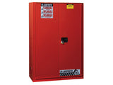 Sure-Grip® EX Combustibles Safety Cabinet for paint and ink, Cap. 60 gal., 5 shlvs, 1 bifold door - SolventWaste.com