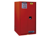 Sure-Grip® EX Flammable Safety Cabinet, Cap. 60 gallons, 2 shelves, 2 self-close doors - SolventWaste.com