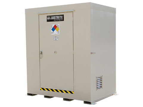 Non-Combustible Outdoor Safety Locker, 6-Drum - SolventWaste.com