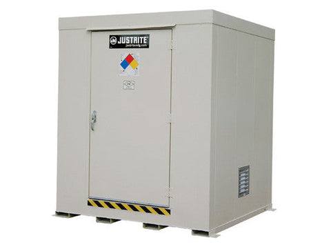 Non-Combustible Outdoor Safety Locker, 9-Drum - SolventWaste.com