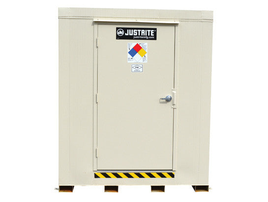 4-hour Fire-rated Outdoor Safety Locker, 4-Drum - SolventWaste.com