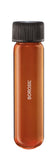 Borosil® Tubes - Culture - Round Bottom - Amber - PTFE-Lined PP Screw Caps - 10mL - CS/100