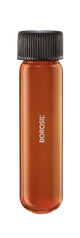 Borosil® Tubes - Culture - Round Bottom - Amber - PTFE-Lined PP Screw Caps - 5mL - CS/100