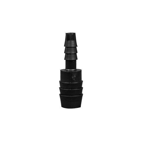 Reducer Fitting Pack, Polyethylene, 1/2" Hose Barb x 3/8" Hose Barb, 100/pk - SolventWaste.com