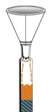 Chromatography Funnel CF-3005 HDPE Plastic Set 5 sizes - SolventWaste.com