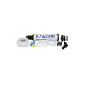 EZWaste® UN/DOT Filter Kit,VersaCap® 70S w/ Threaded Adapter, 6 Ports for 1/8” OD Tubing, 1 Port for 1/4" or 3/8" HB Adapter - SolventWaste.com