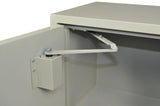 Mini Stak-a-Cab™ Combination Acid/Flammables with Self-Closing Door on the Flammables Side - SolventWaste.com
