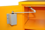 Bench Flammables Cabinet, Self-Closing Door - SolventWaste.com