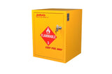 Bench Flammables Cabinet, Self-Closing Door - SolventWaste.com