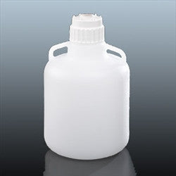 10 Liter Carboy, LDPE, cap size 83mm - SolventWaste.com