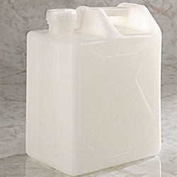 20 Liter HDPE Carboy, rectangular with cap size 70mm - SolventWaste.com