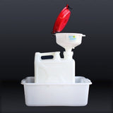 8" ECO Funnel System, 20 Liter, cap size 70mm - SolventWaste.com