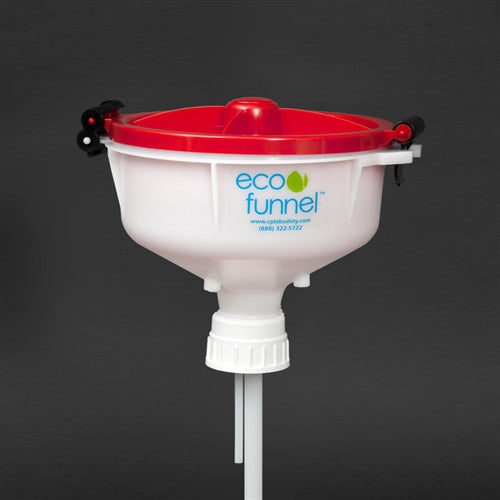 8" ECO Funnel with 53mm cap adapter - SolventWaste.com
