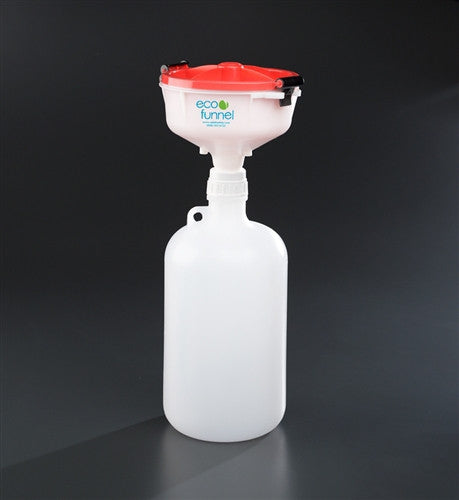 8" ECO Funnel System, 8 Liter, cap size 53mm - SolventWaste.com