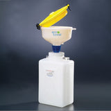 8" ECO Funnel System, 9 Liter, cap size 100mm - SolventWaste.com