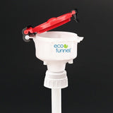 4" ECO Funnel System, 2 Liter, Cap Size 53mm with Base - SolventWaste.com