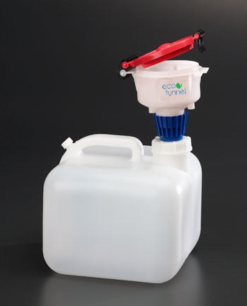 4" ECO Funnel System, 2.5 gallon, Cap Size 63mm - SolventWaste.com