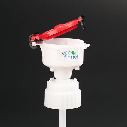 4" ECO Funnel with 83mm (83B) cap adapter - SolventWaste.com