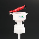 4" ECO Funnel System, 10 Liter, 83mm (83B), Secondary Container - SolventWaste.com