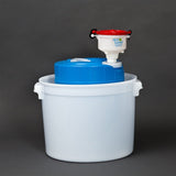 4" ECO Funnel with 70mm cap adapter - SolventWaste.com