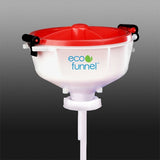 8" ECO Funnel System, 5 gal, 70mm Cap, Secondary Container - SolventWaste.com