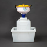 8" ECO Funnel System, 9 Liter, 100mm, Secondary Container - SolventWaste.com