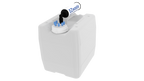 EZwaste® UN/DOT Filter Kit, VersaCap® 70S , 6 ports for 1/8" OD Tubing with 13.5L Container - SolventWaste.com