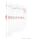Borosil Volumetric Pipette Bulb Pipette Class A Accuracy ASTM Batch Certificate 20mL Borosilicate - SolventWaste.com