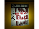 Sure-Grip® EX Flammable Safety Cabinet, Cap. 90 gallons, 2 shelves, 2 self-close doors - SolventWaste.com