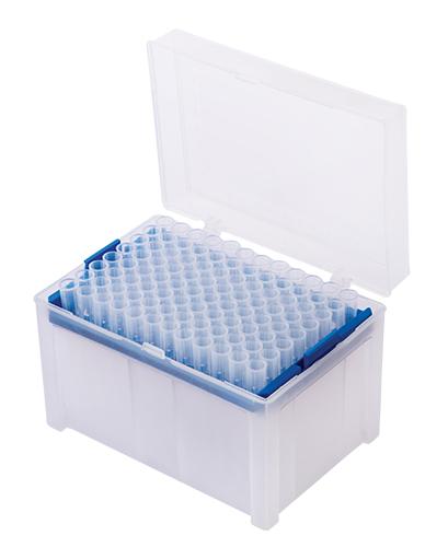 Abdos Low Retention Racked Filtered Micro Pipette Tips,  0.2-10Œºl, Extend, Graduated, Gamma Sterilized, 960/CS
