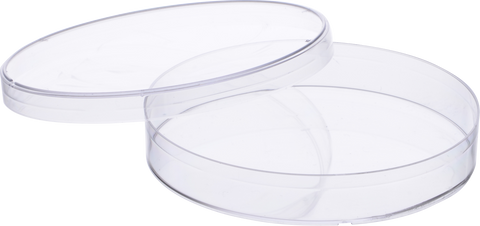 Abdos Petri Dish 90mm, Height 15.80 mm, 3 Vents, Sleeves of 10 PCS, Gamma Sterilized, 480/CS