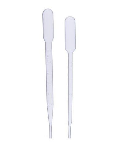 Abdos Pasteur Pipettes, Low Density Polyethylene (LDPE) 0.5ml, 500/CS