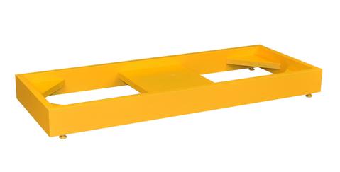 Stak-a-Cab™ Floor Stand, Yellow - SolventWaste.com