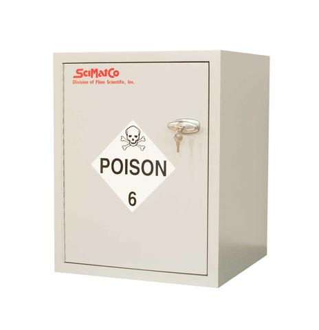 Bench Poison Cabinet - SolventWaste.com