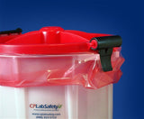 Bench Top Biohazard Container, 5 Liter - SolventWaste.com