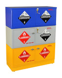 Stak-a-Cab™ Floor Stand, Yellow - SolventWaste.com