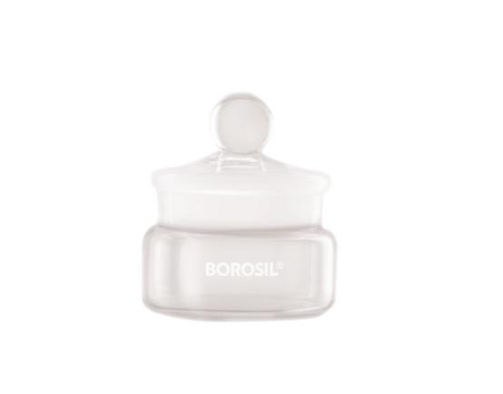 Borosil® Weighing Bottles - Low Form - 20mL - CS/10 - SolventWaste.com