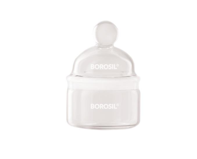 Borosil® Weighing Bottles - Tall Form - 60ml - CS/5 - SolventWaste.com