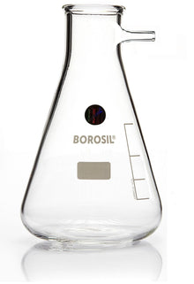 Borosil® Flasks - Filtering - Beaded Rim - 250mL - CS/10 - SolventWaste.com