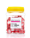 EZFlow® 25mm Syringe Filter, .45µm Hydrophobic PTFE, 100/pack - SolventWaste.com