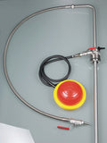Solvent pump foot operated - discharge hose/stopcock, 95cm - SolventWaste.com