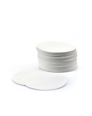 100 Pack EZFlow® 90mm 1.0µm Glass Fiber Membrane Disc Filter - SolventWaste.com