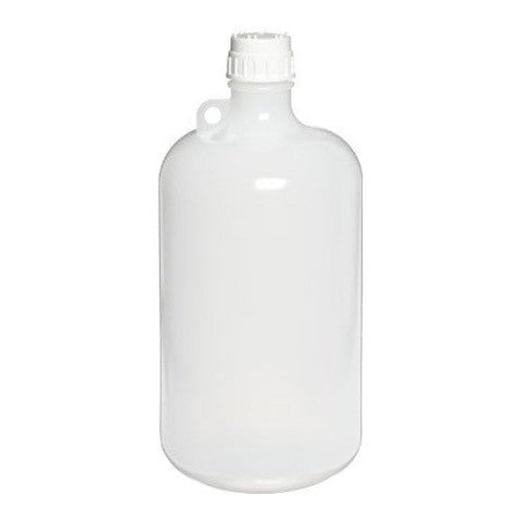 8 Liter Carboy, LDPE with cap size 53mm - SolventWaste.com