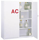 Polypropylene Acid Cabinet, 60" Tall - SolventWaste.com