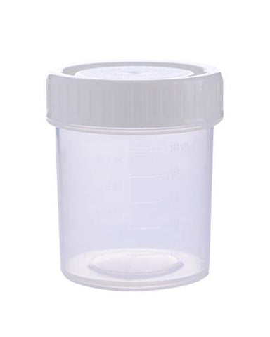Abdos Sample Container, PP/PE, 60ml, Bulk, 400/CS