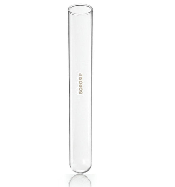 Test Tubes without RIM 18*150 Borosilicate 3.3 ISO 4142 27ml - SolventWaste.com