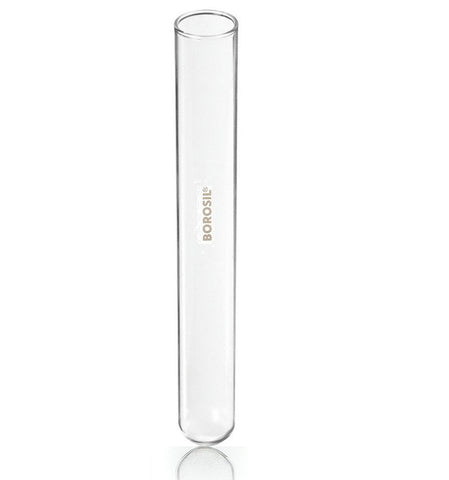 Test Tubes without RIM 18*150 Borosilicate 3.3 ISO 4142 27ml - SolventWaste.com